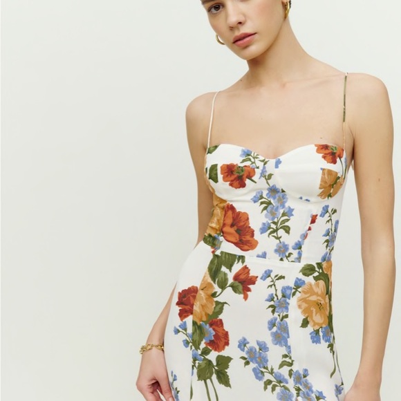 NWOT❤️ Reformation Juliette Dress Formosa - Picture 3 of 10